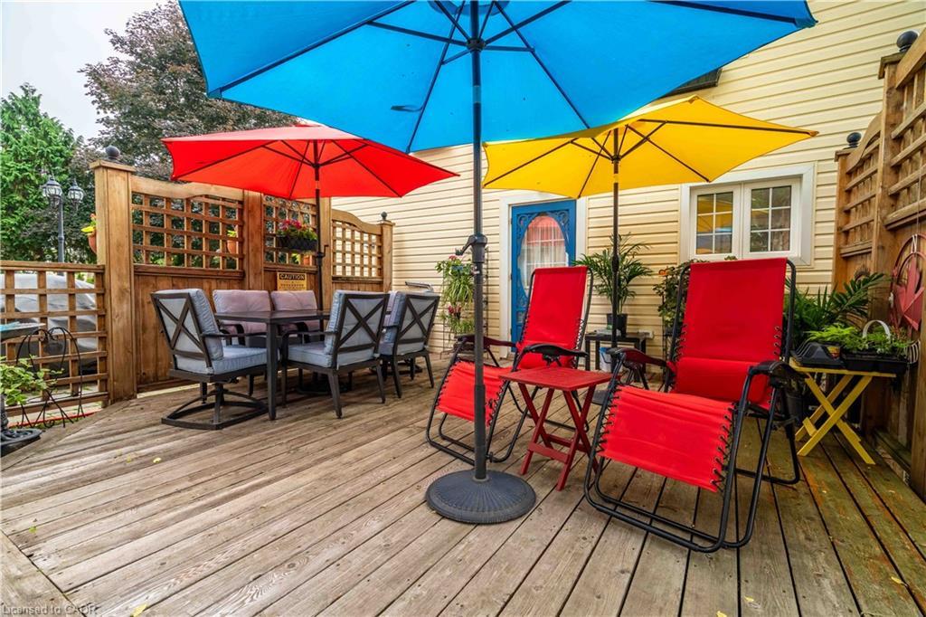 99 Argyle Street N, Caledonia, ON - Outdoor With Deck Patio Veranda With Exterior