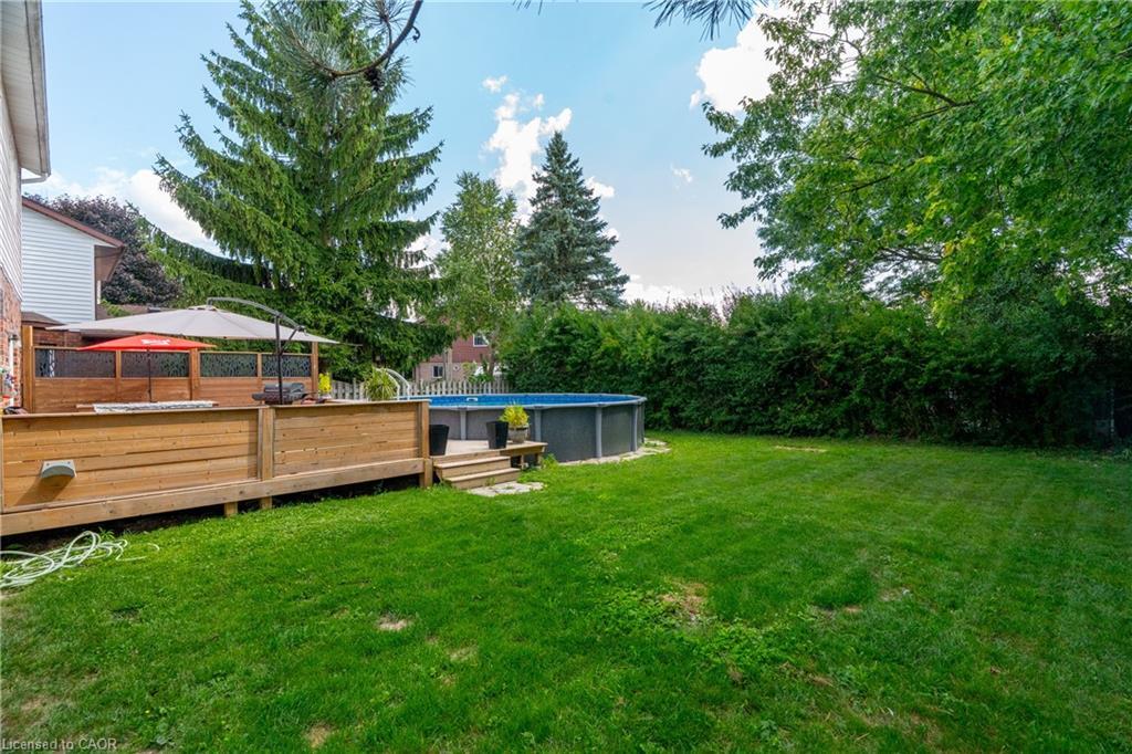 21 Burwell Road, Stratford, ON - Outdoor With Backyard