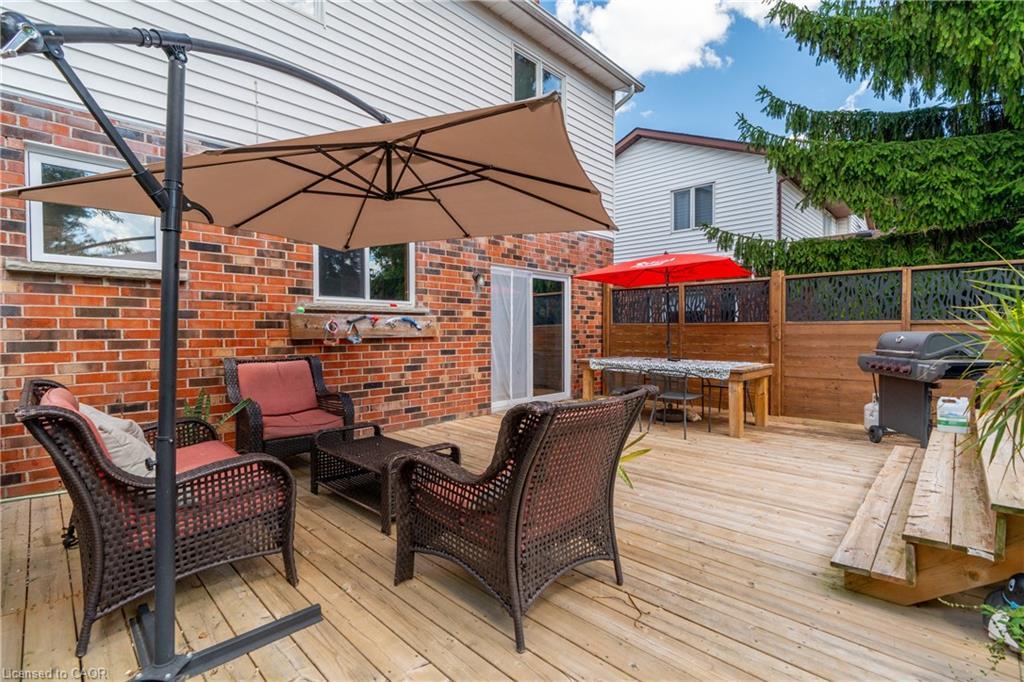21 Burwell Road, Stratford, ON - Outdoor With Deck Patio Veranda With Exterior
