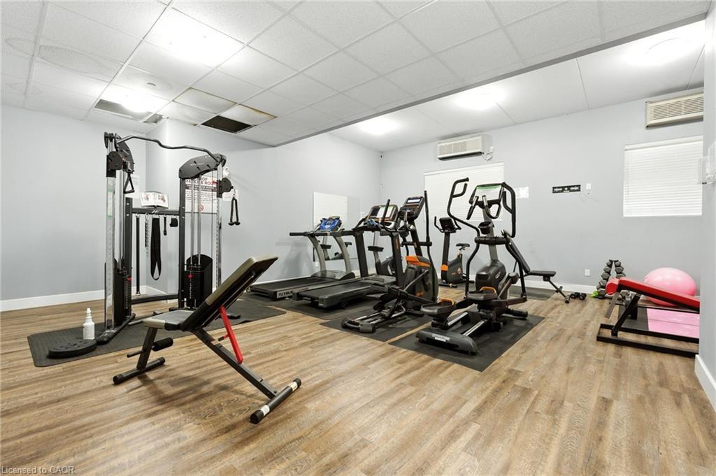 201-149 Main Street W, Hamilton, ON - Indoor Photo Showing Gym Room