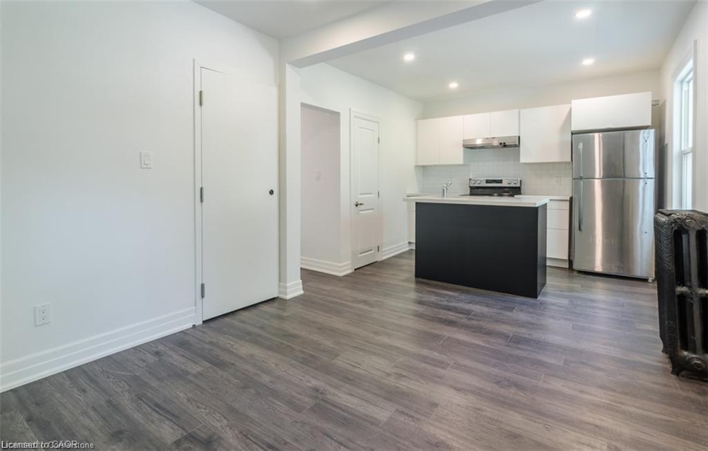 115 Spadina Avenue, Hamilton, ON - Indoor Photo Showing Kitchen