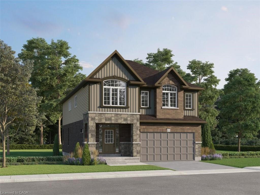 Lot 0024-50 Pine Warbler Drive, Kitchener, ON - Outdoor With Facade