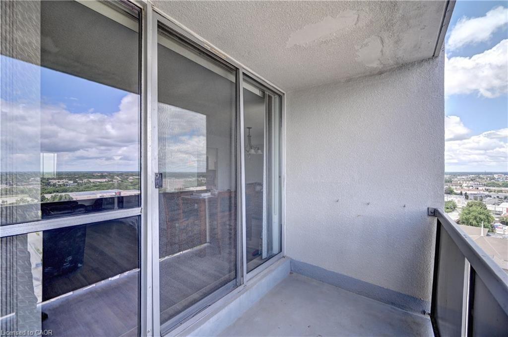 1502-375 King Street N, Waterloo, ON - Outdoor With Balcony With Exterior
