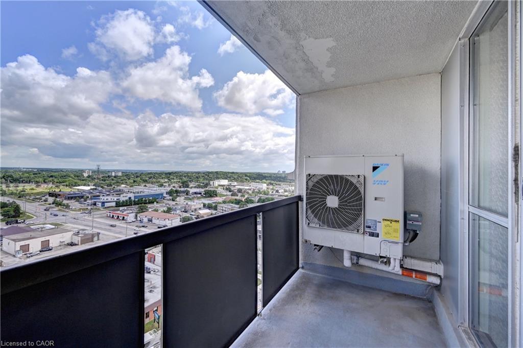1502-375 King Street N, Waterloo, ON - Outdoor With Balcony With View With Exterior
