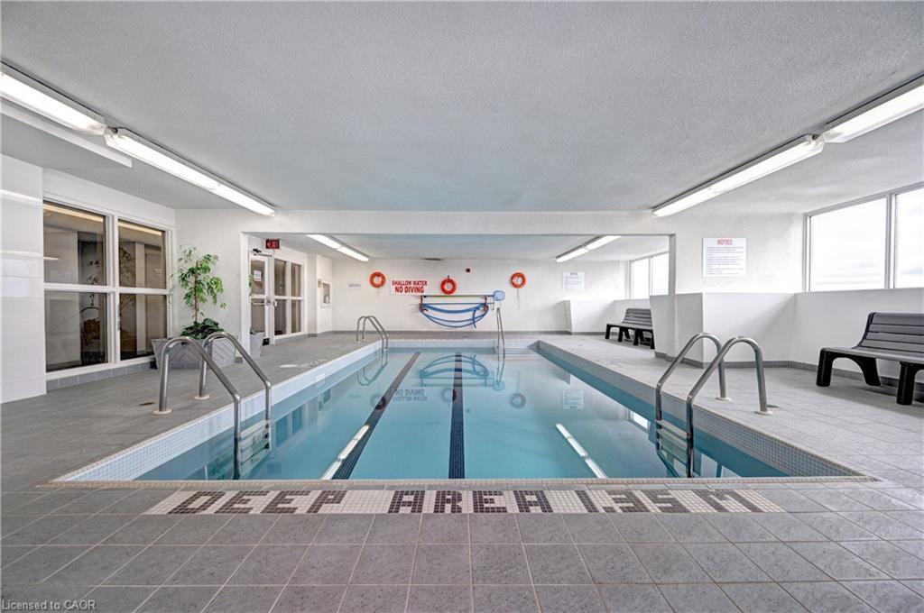 1502-375 King Street N, Waterloo, ON - Indoor Photo Showing Other Room With In Ground Pool