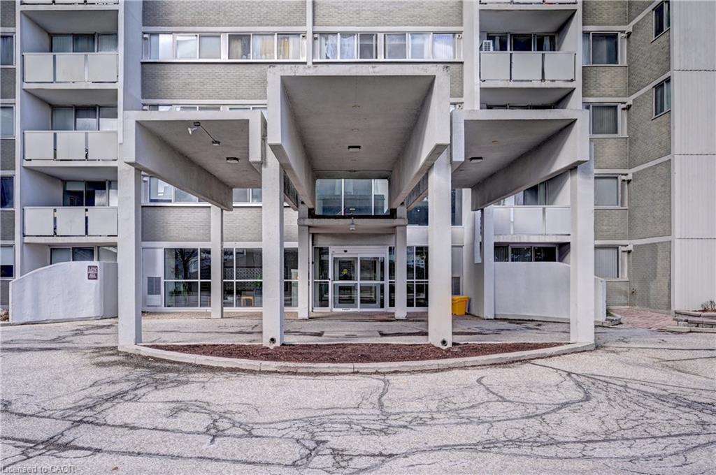 1502-375 King Street N, Waterloo, ON - Outdoor With Balcony With Facade