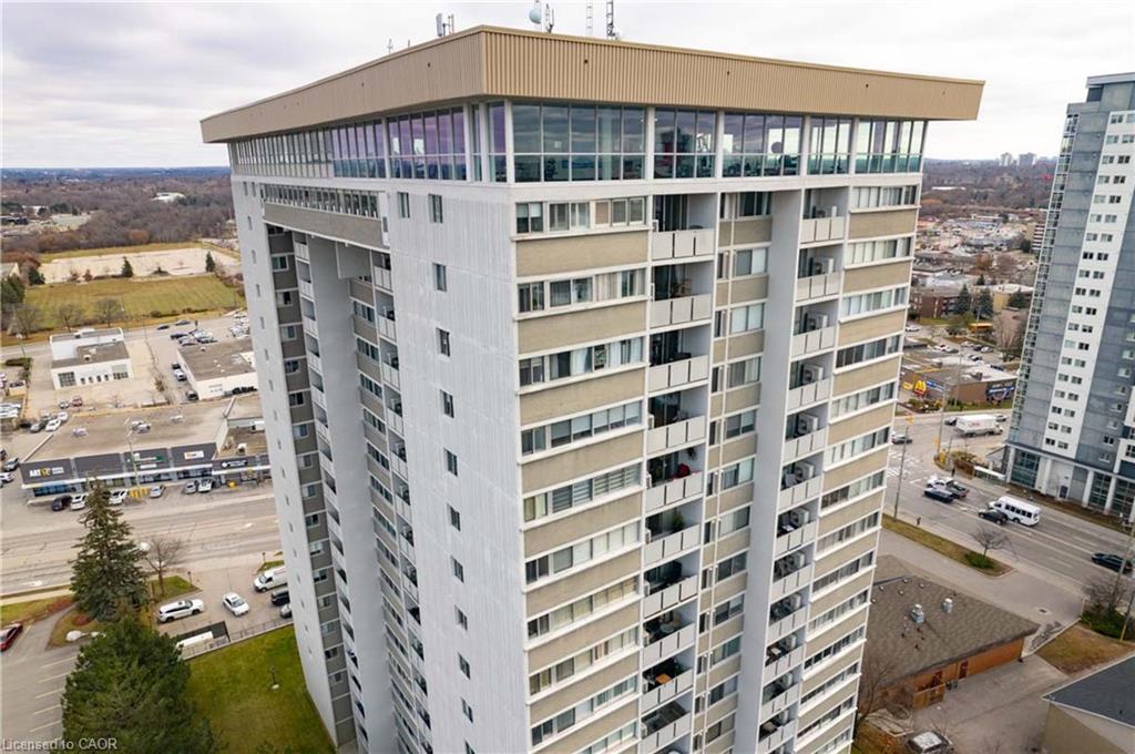 1502-375 King Street N, Waterloo, ON - Outdoor With Balcony