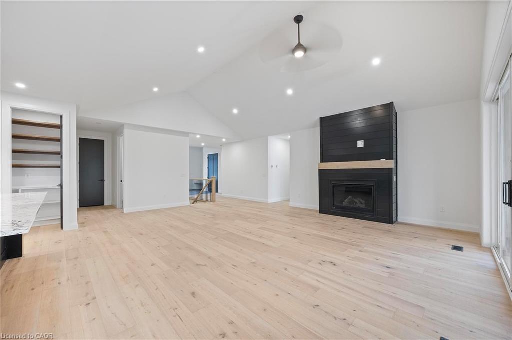 33 Glen Eagle Court, Huntsville, ON - Indoor Photo Showing Other Room With Fireplace