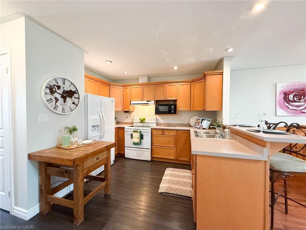 13 Clonmel Lane, Port Dover, ON - Indoor Photo Showing Kitchen With Double Sink