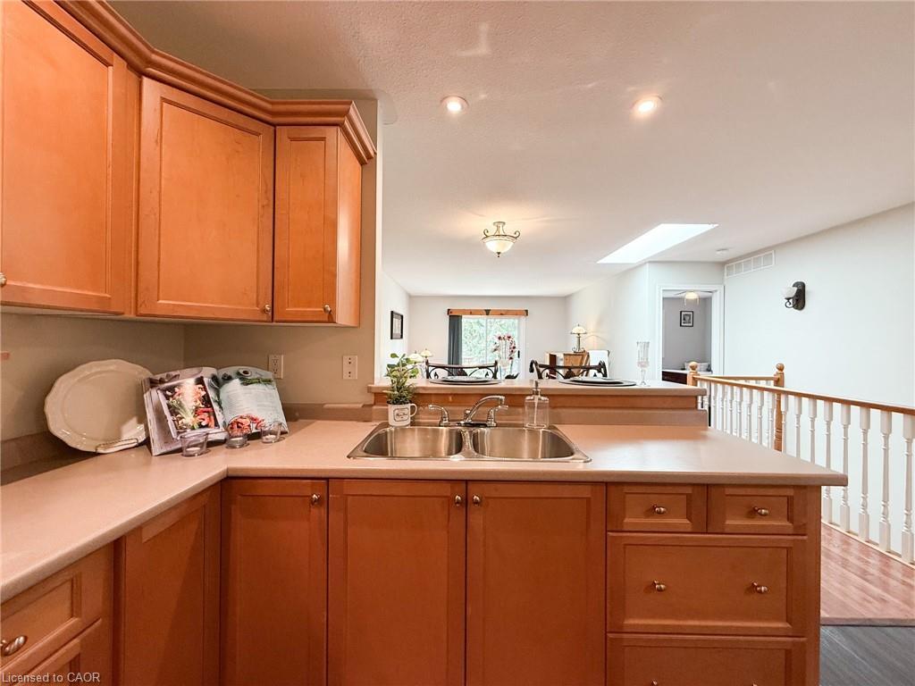 13 Clonmel Lane, Port Dover, ON - Indoor Photo Showing Kitchen With Double Sink