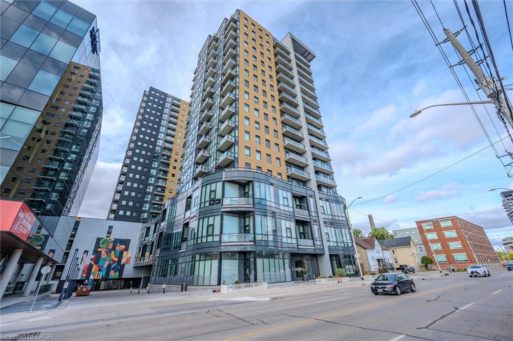 902-100 Garment Street, Kitchener, ON - Outdoor With Facade