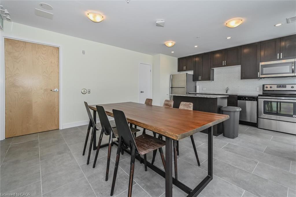 902-100 Garment Street, Kitchener, ON - Indoor Photo Showing Kitchen