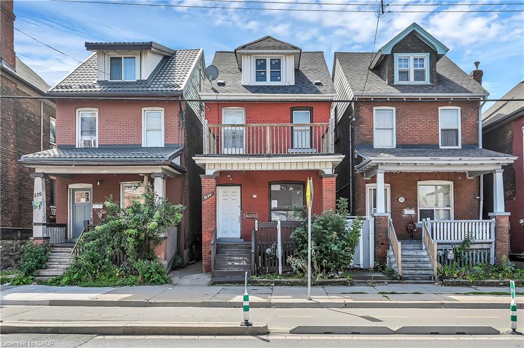 334 Cannon Street E, Hamilton, ON - Outdoor With Deck Patio Veranda With Facade