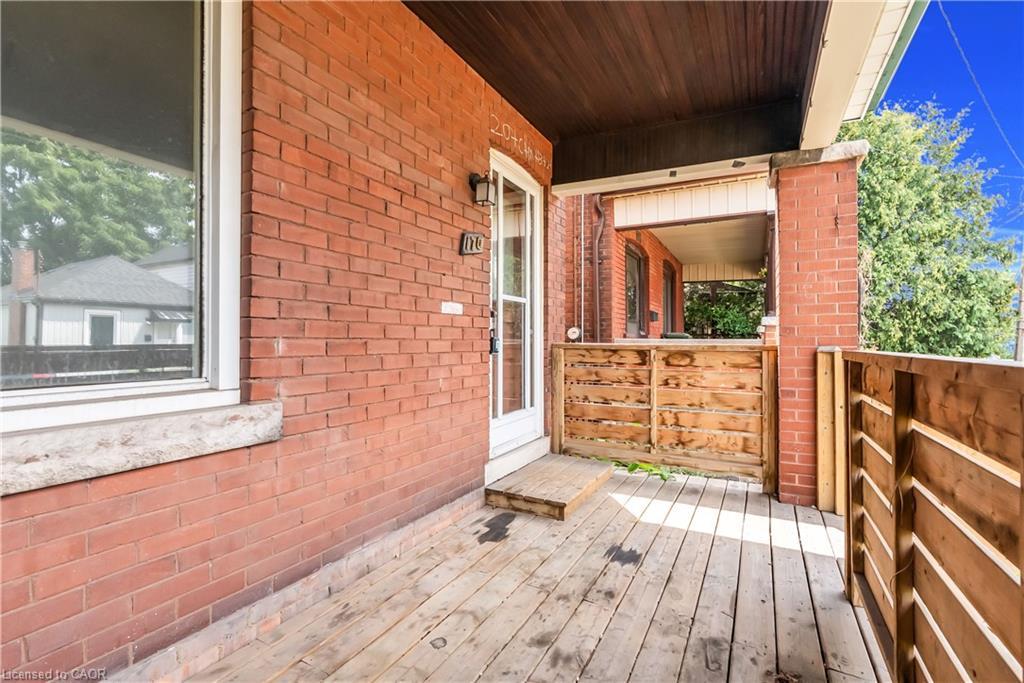170 Grosvenor Avenue N, Hamilton, ON - Outdoor With Deck Patio Veranda With Exterior