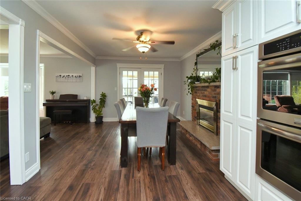 1284 Highway 54 Highway, Haldimand, ON - Indoor With Fireplace