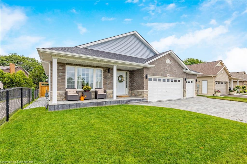 36 Michelles Way, Hagersville, ON - Outdoor With Deck Patio Veranda