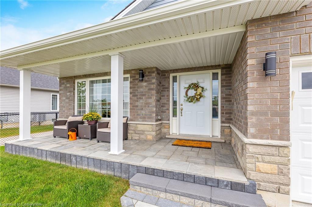 36 Michelles Way, Hagersville, ON - Outdoor With Deck Patio Veranda