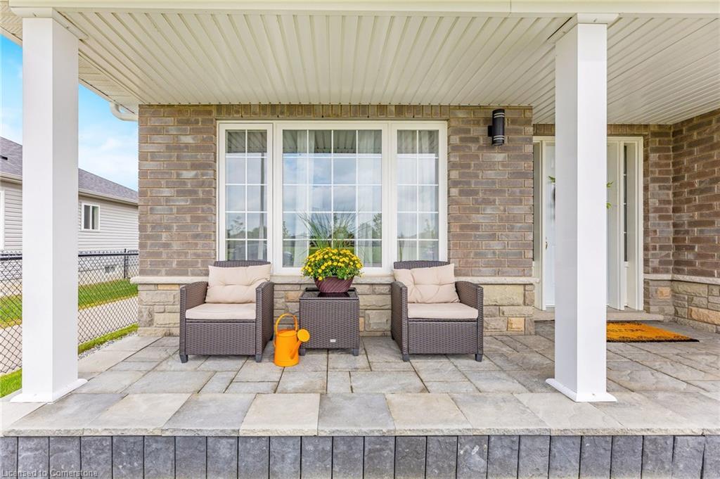 36 Michelles Way, Hagersville, ON - Outdoor With Deck Patio Veranda With Exterior
