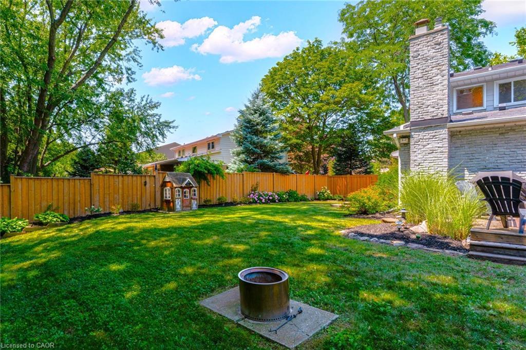 1807 Heather Hills Drive, Burlington, ON - Outdoor With Backyard