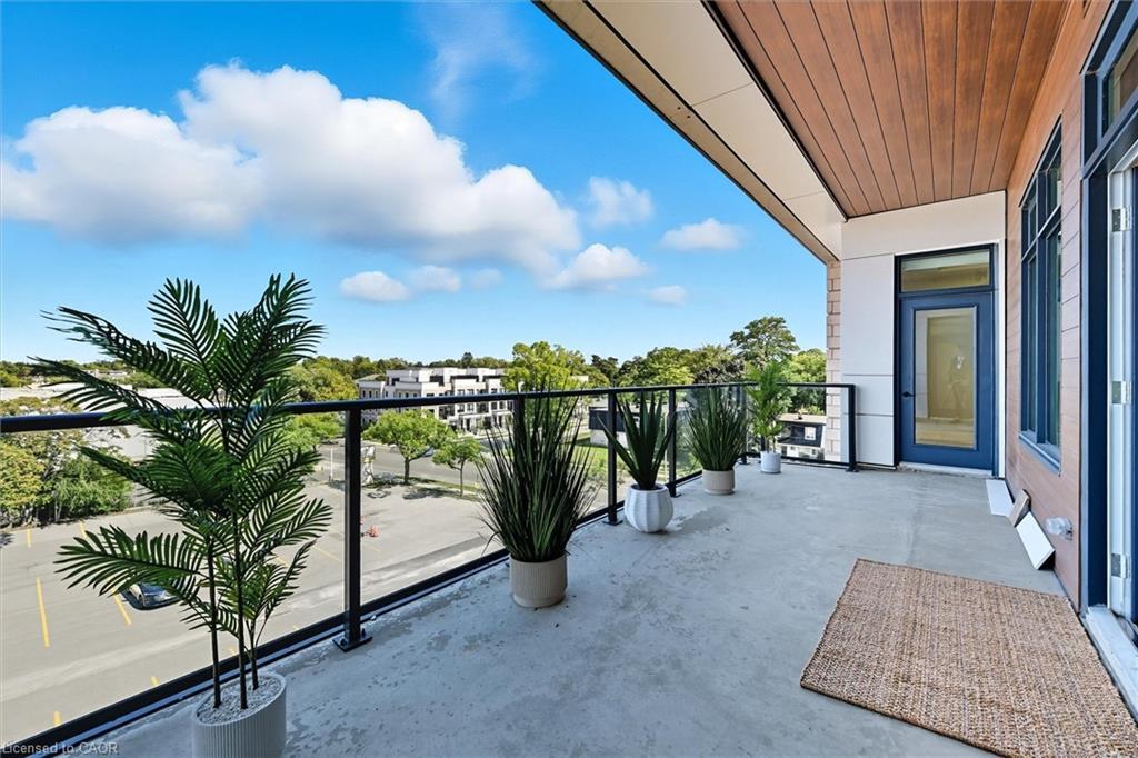 409-123 Maurice Drive, Oakville, ON - Outdoor With Balcony With Exterior