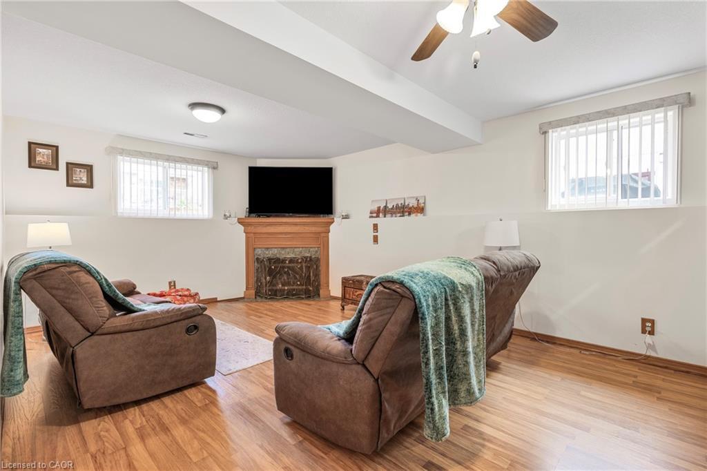46 Foxhill Crescent, St. Catharines, ON - Indoor With Fireplace