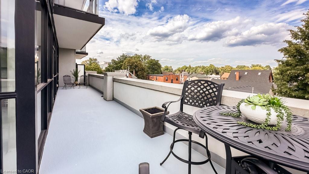 312-101 Locke Street S, Hamilton, ON - Outdoor With Deck Patio Veranda With Exterior