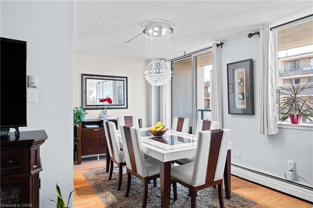 801-359 Geneva Street, St. Catharines, ON - Indoor Photo Showing Dining Room