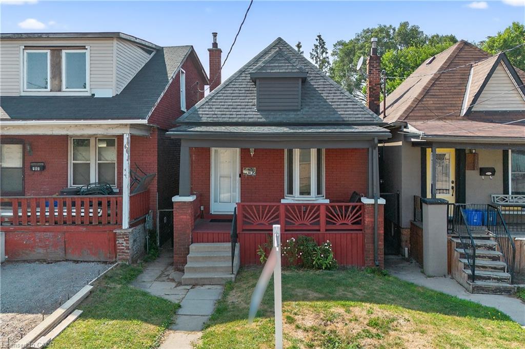 111 Hillyard Street, Hamilton, ON - Outdoor With Deck Patio Veranda With Facade