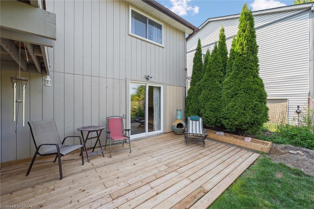 31 Saxony Circle, Cambridge, ON - Outdoor With Deck Patio Veranda With Exterior