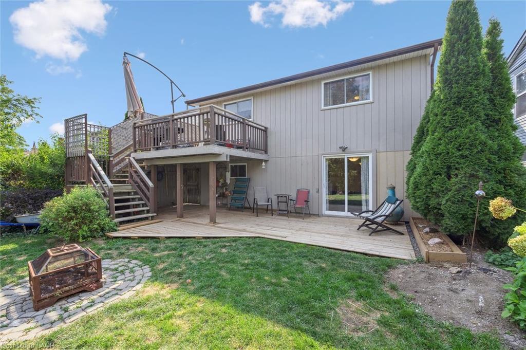 31 Saxony Circle, Cambridge, ON - Outdoor With Deck Patio Veranda