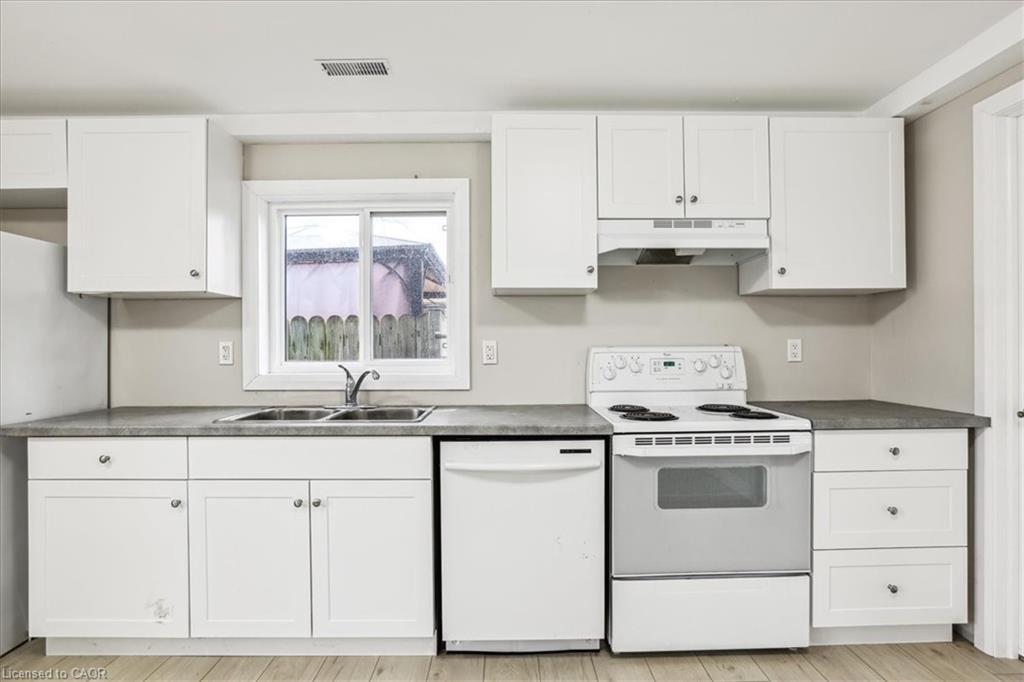 19 Bailey Street, St. Catharines, ON - Indoor Photo Showing Kitchen With Double Sink