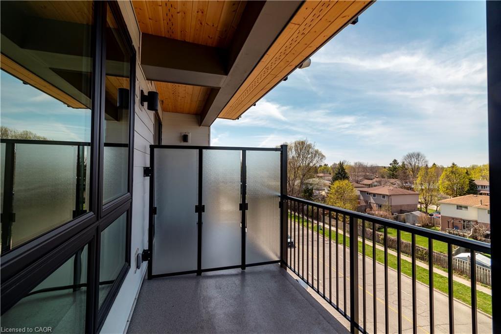 406-101 Golden Eagle Road, Waterloo, ON - Outdoor With Balcony With Exterior