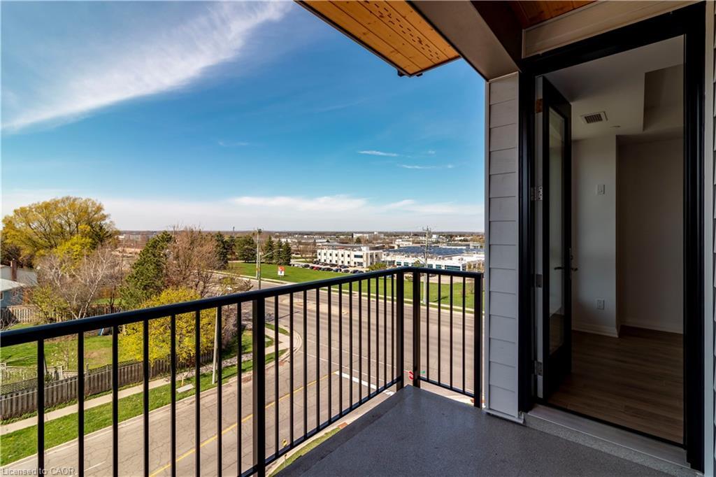 406-101 Golden Eagle Road, Waterloo, ON - Outdoor With Balcony With Exterior