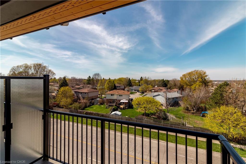 406-101 Golden Eagle Road, Waterloo, ON - Outdoor With Balcony With View
