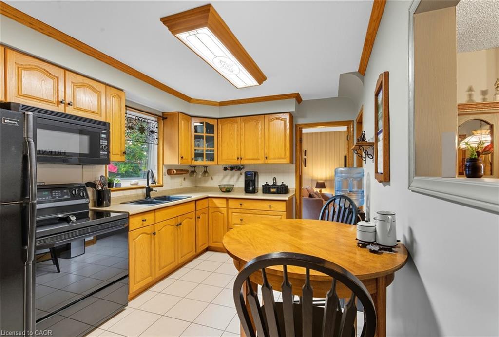 1159 Greening Avenue, Mississauga, ON - Indoor Photo Showing Kitchen With Double Sink