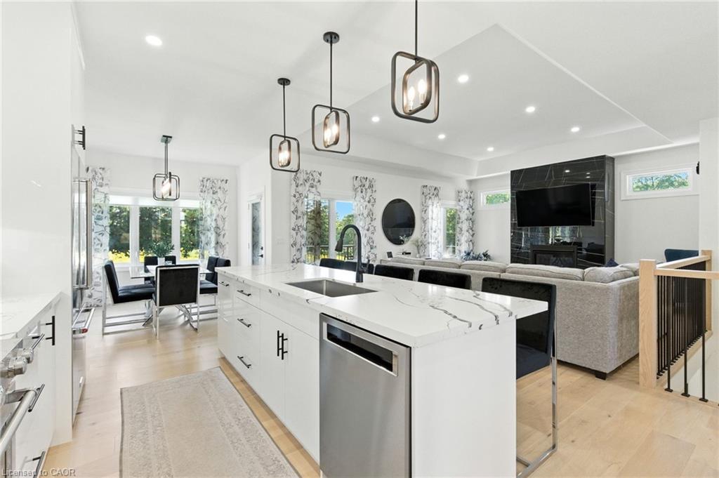 270 Charles Street, Waterford, ON - Indoor Photo Showing Kitchen With Upgraded Kitchen