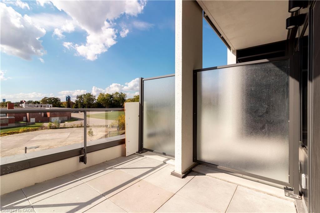 304-25 Wellington Street S, Kitchener, ON - Outdoor With Balcony With Exterior