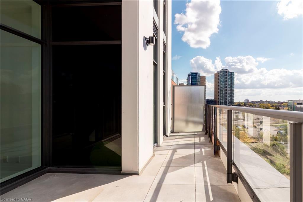 304-25 Wellington Street S, Kitchener, ON - Outdoor With Balcony With Exterior