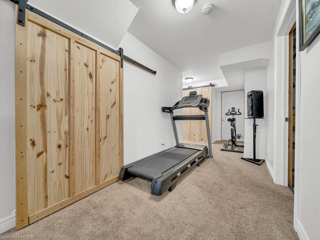 538 Alberta Avenue, Woodstock, ON - Indoor Photo Showing Gym Room