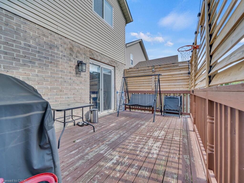 538 Alberta Avenue, Woodstock, ON - Outdoor With Deck Patio Veranda With Exterior