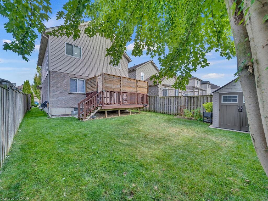 538 Alberta Avenue, Woodstock, ON - Outdoor With Deck Patio Veranda