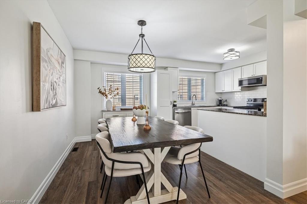 69-470 Beach Boulevard, Hamilton, ON - Indoor Photo Showing Dining Room