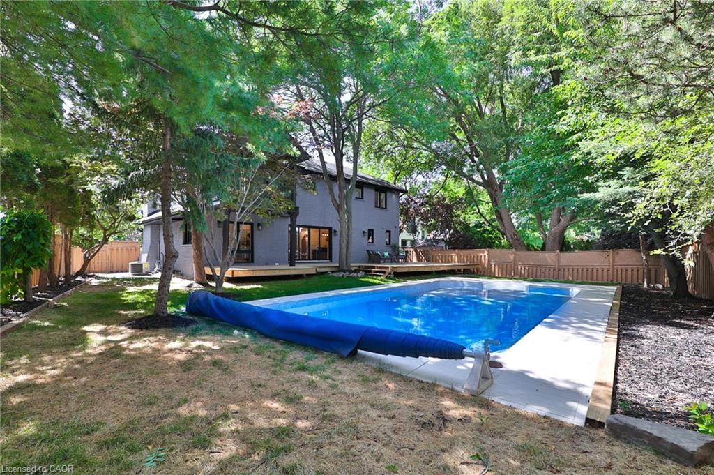 2309 Dunedin Road, Oakville, ON - Outdoor With In Ground Pool With Backyard