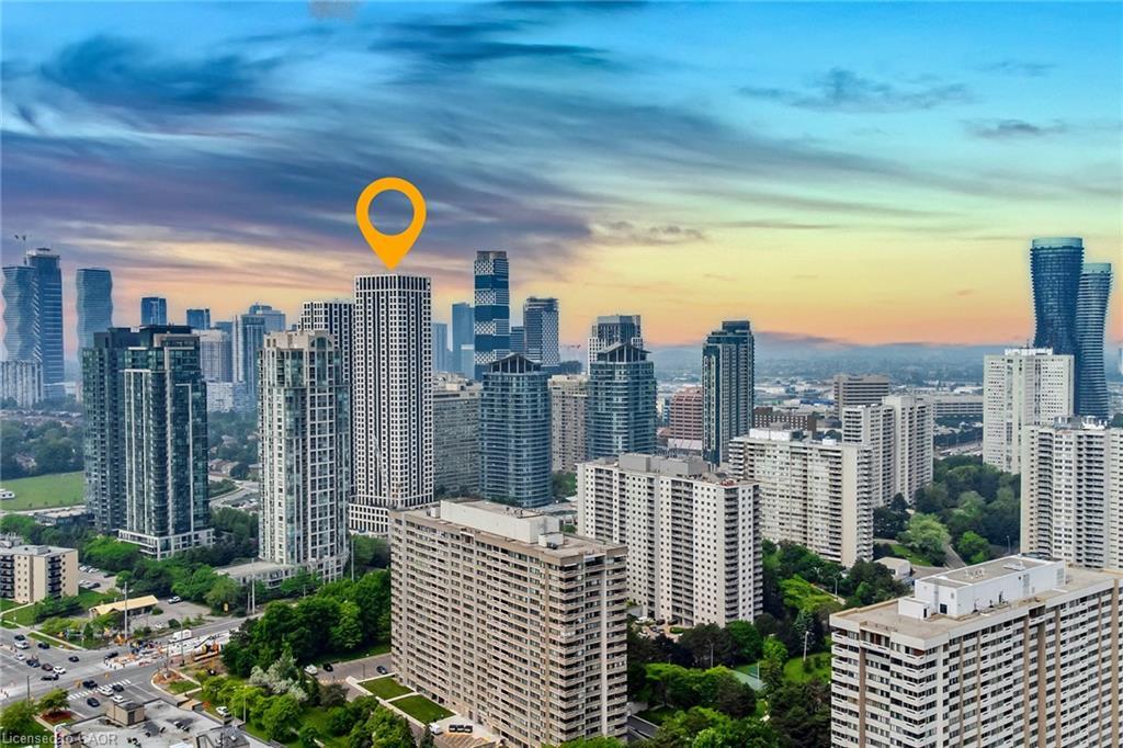 2508-30 Elm Drive W, Mississauga, ON - Outdoor With View
