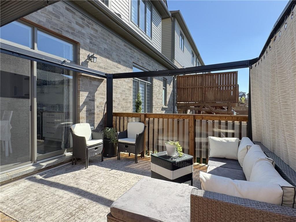 582 Mayapple Street, Waterloo, ON - Outdoor With Deck Patio Veranda With Exterior