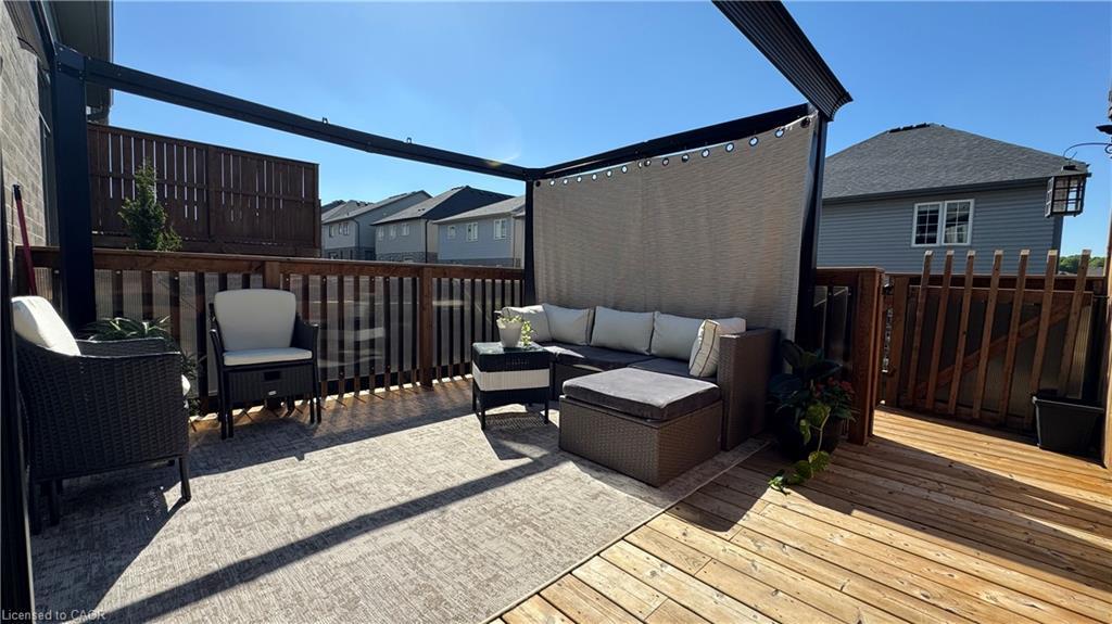 582 Mayapple Street, Waterloo, ON - Outdoor With Deck Patio Veranda With Exterior