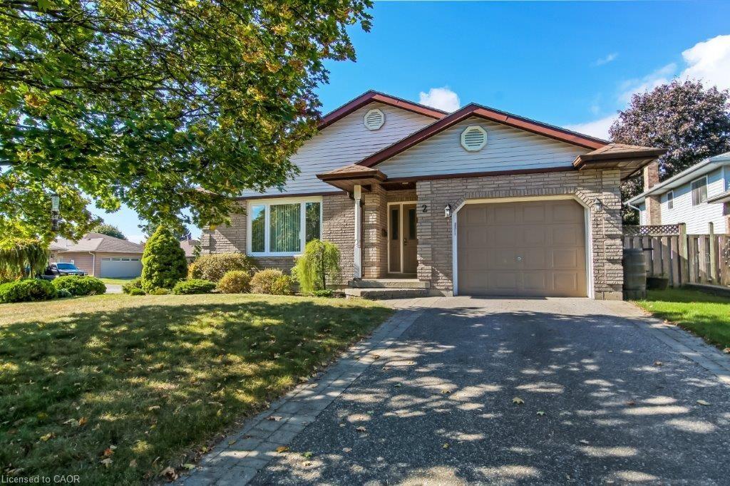 2 Falls Crescent, Simcoe, ON - Outdoor With Facade