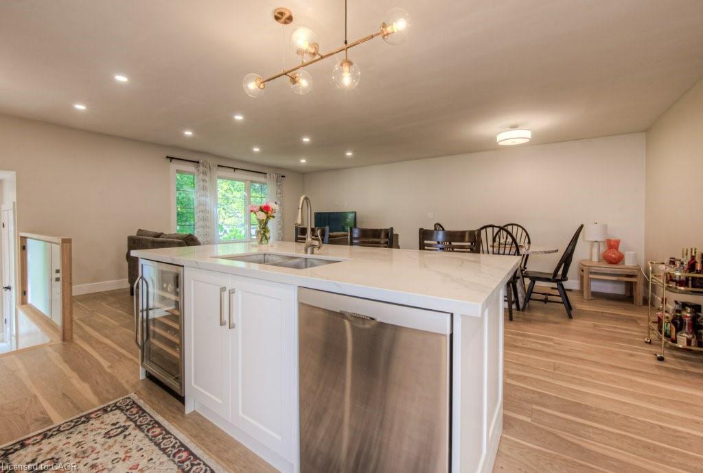 23 Carberry Road, Erin, ON - Indoor Photo Showing Kitchen With Double Sink