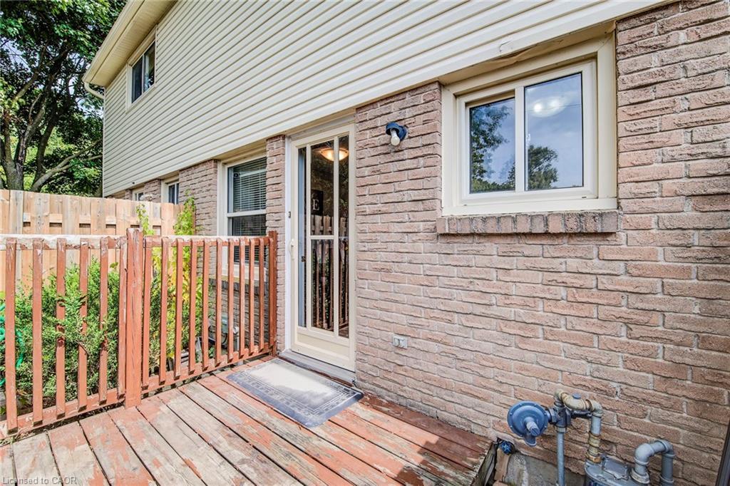 16-165 Green Valley Drive, Kitchener, ON - Outdoor With Deck Patio Veranda With Exterior