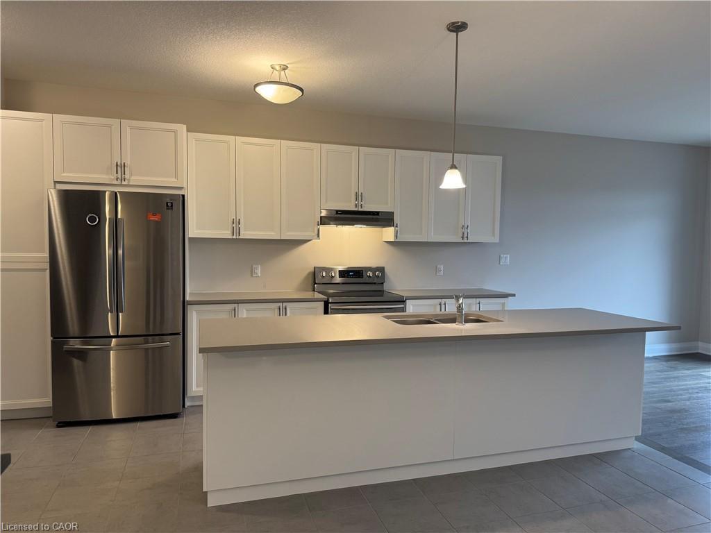 Upper Level-14 Sportsman Hill Street, Kitchener, ON - Indoor Photo Showing Kitchen With Stainless Steel Kitchen With Double Sink